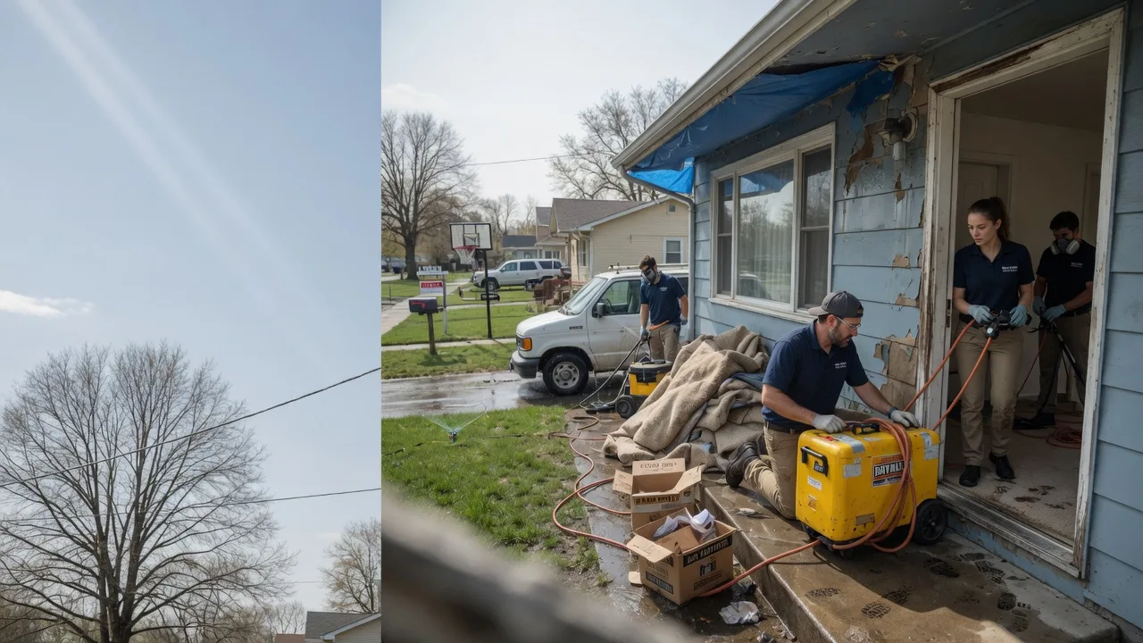 Basement Flood Cleanup in Mentmore, NM near me